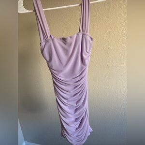 SHEIN Lavender Mini Dress